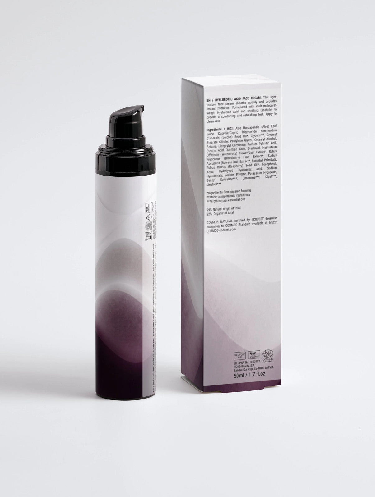 Hyaluronic Acid Face Cream for Men
