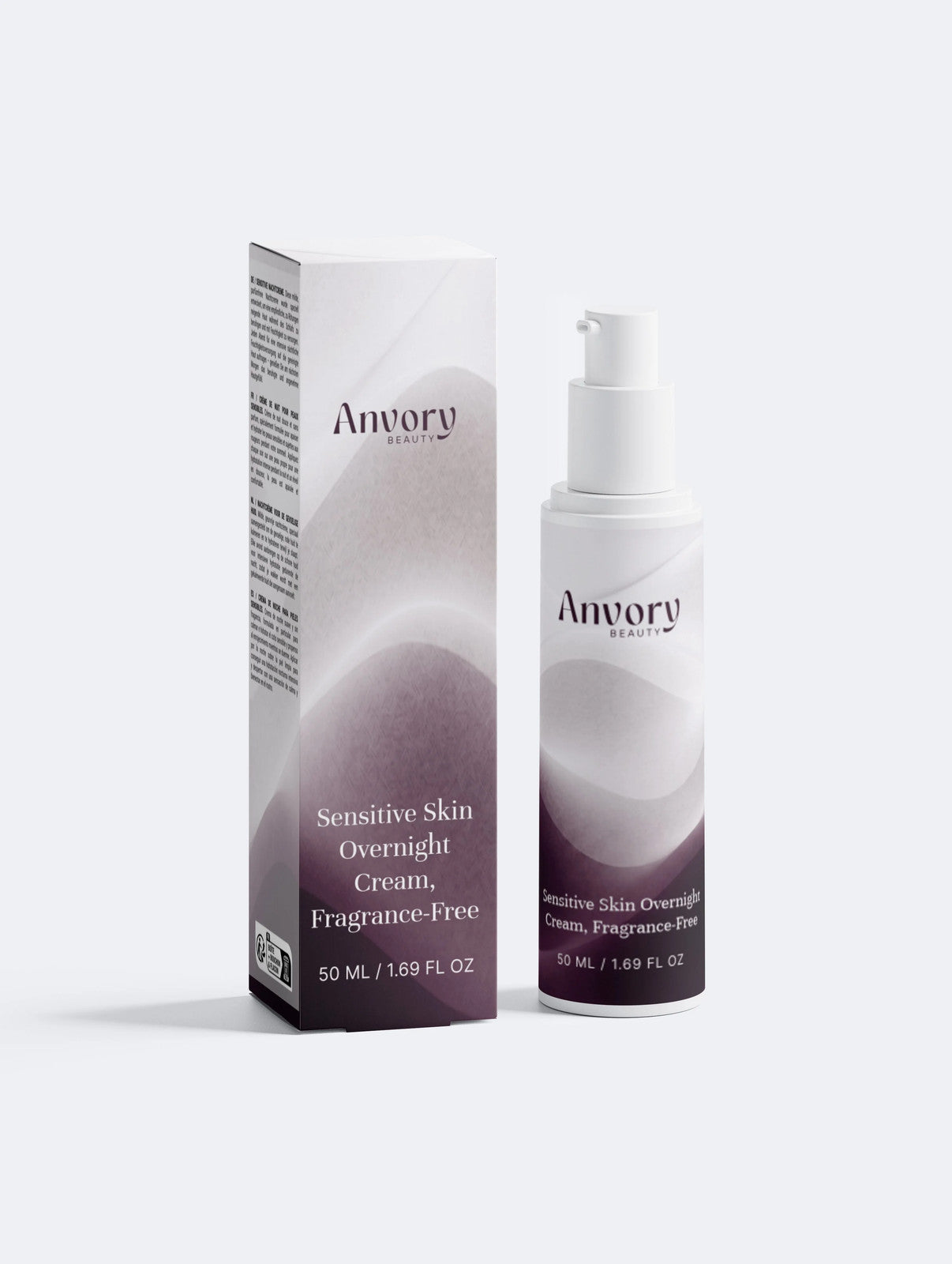 Sensitive Skin Overnight Cream, Fragrance-Free