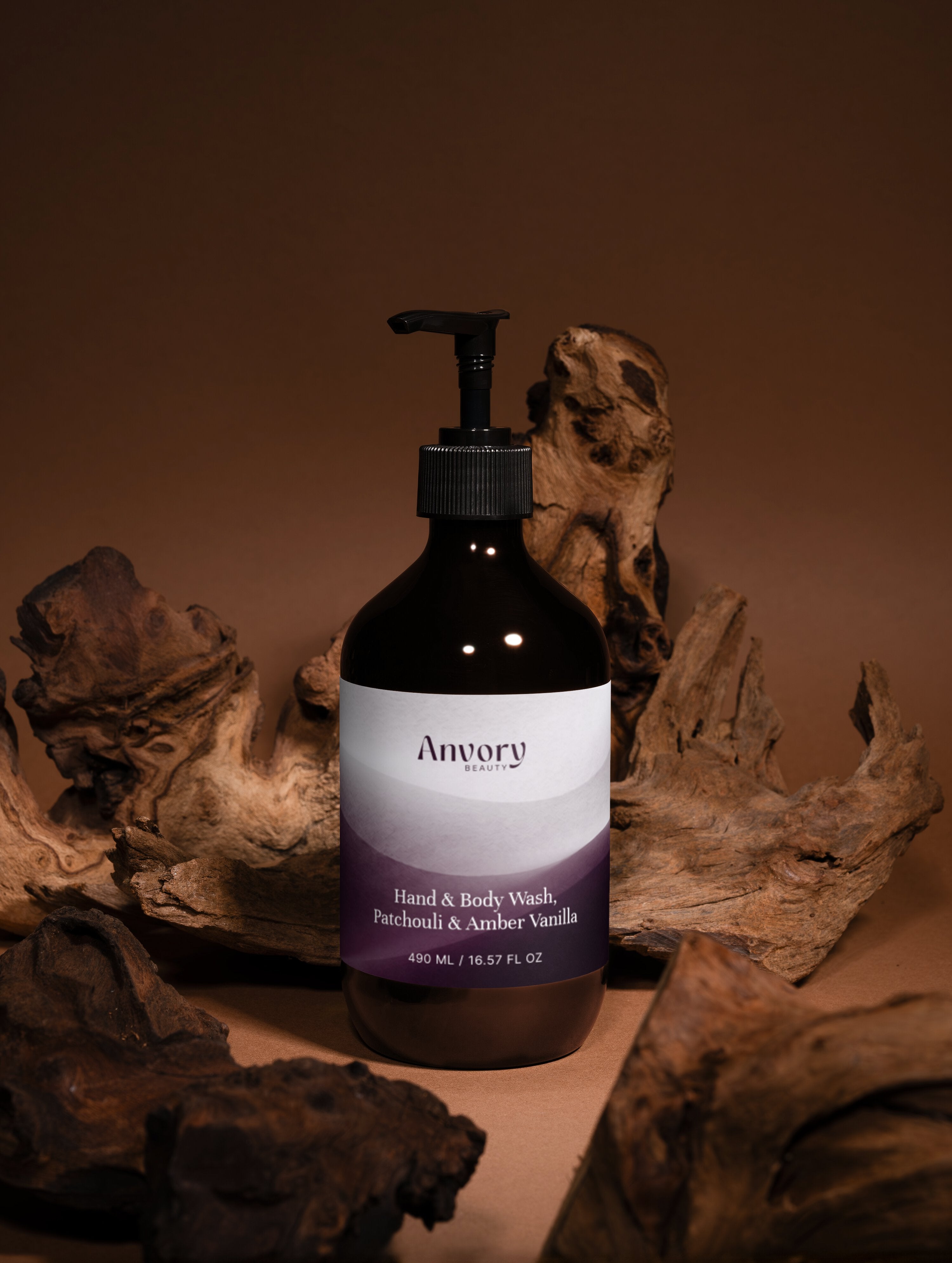 Hand & Body Wash, Patchouli & Amber Vanilla