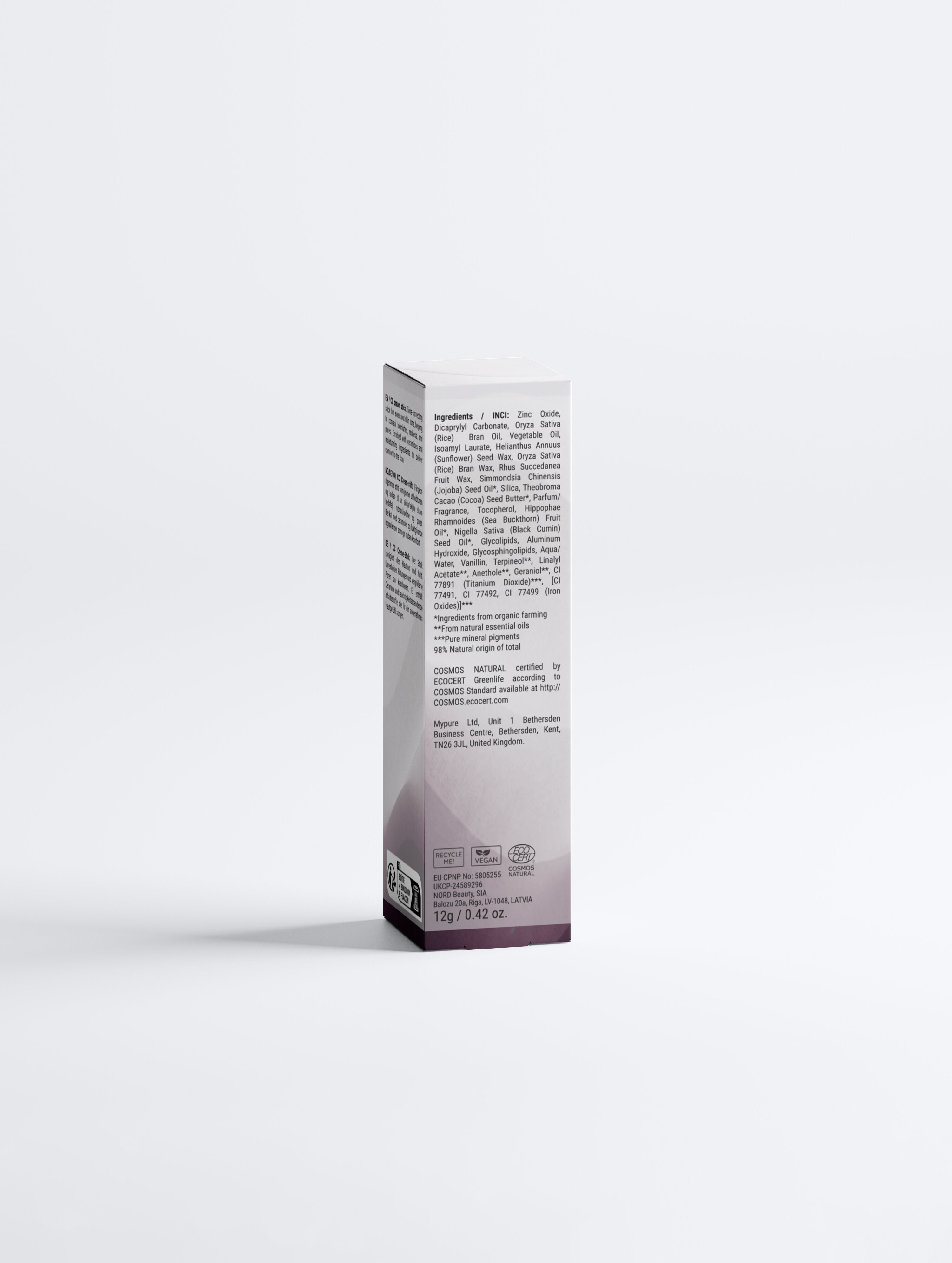CC Cream Ceramide SPF30 Stick: 30 TAN