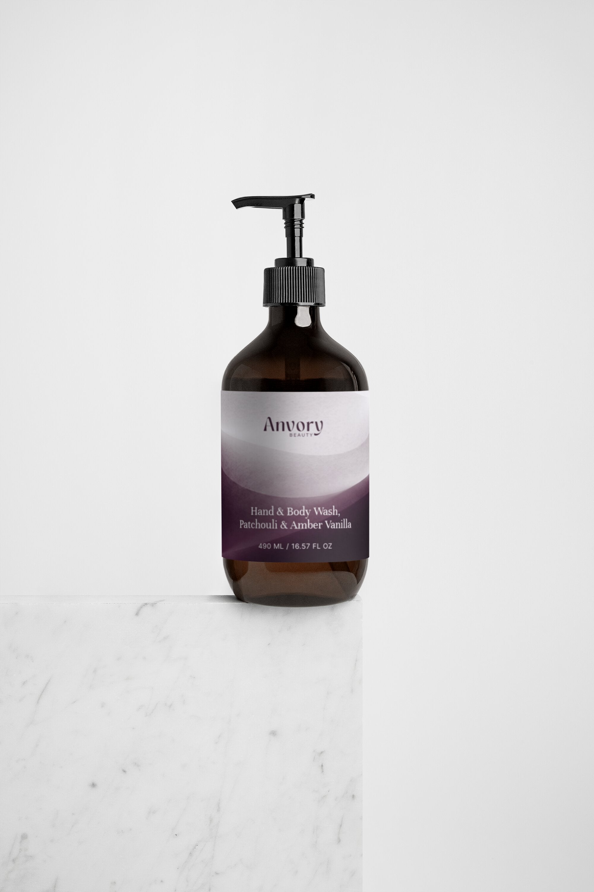 Hand & Body Wash, Patchouli & Amber Vanilla