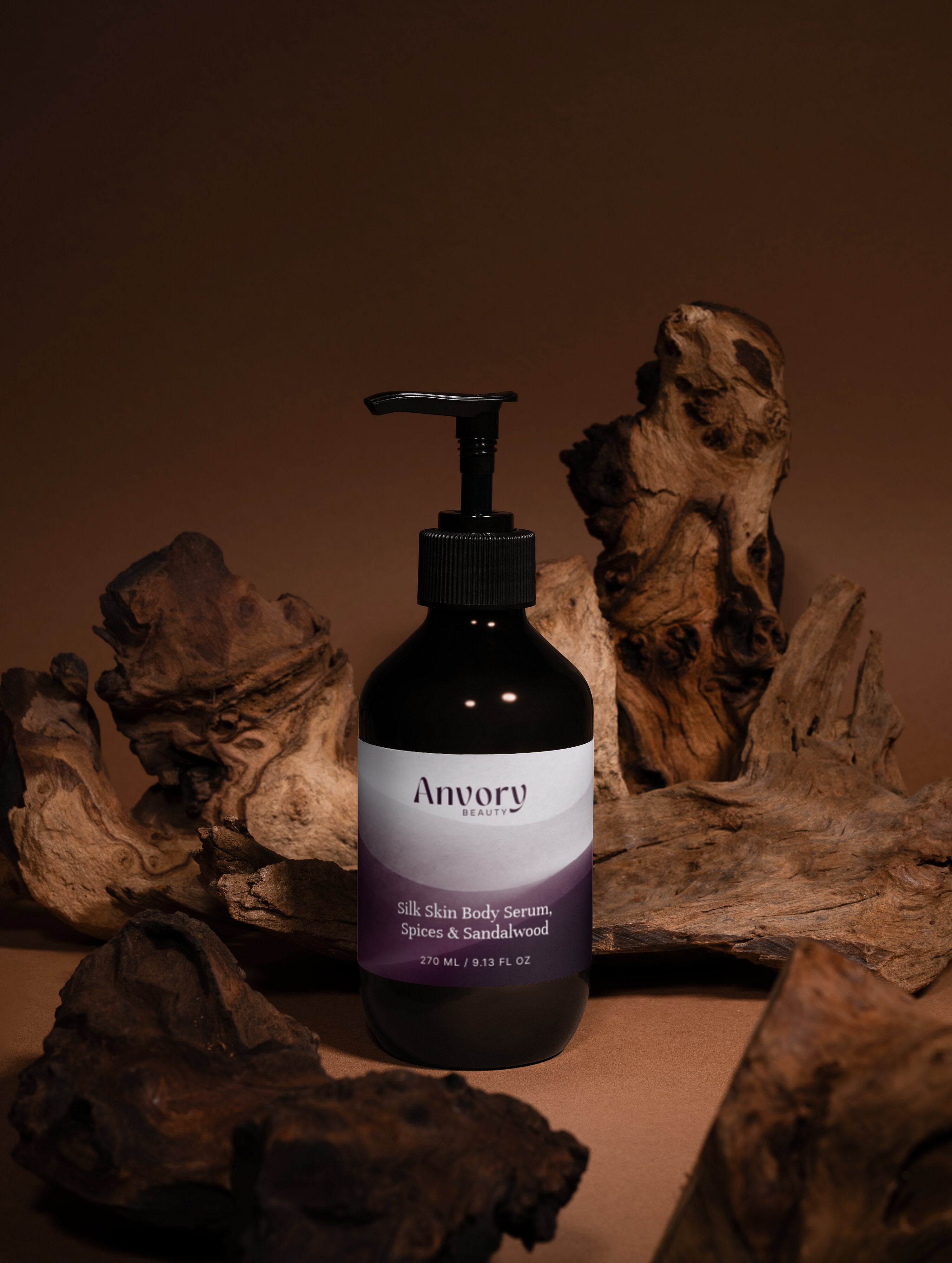 Silk Skin Body Serum, Spices & Sandalwood